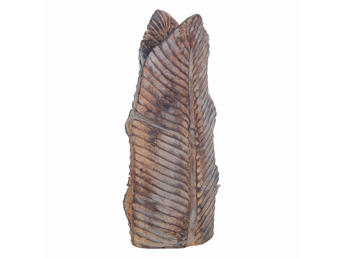 Vaso SIGNES GRIMALT Folha Resina 9x30x14 cm