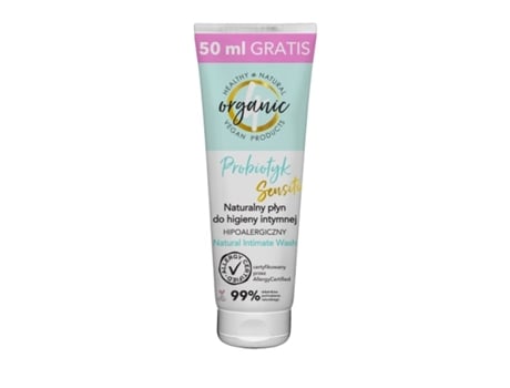 Sabonete íntimo suave probiótico, 250ml 4orgânico