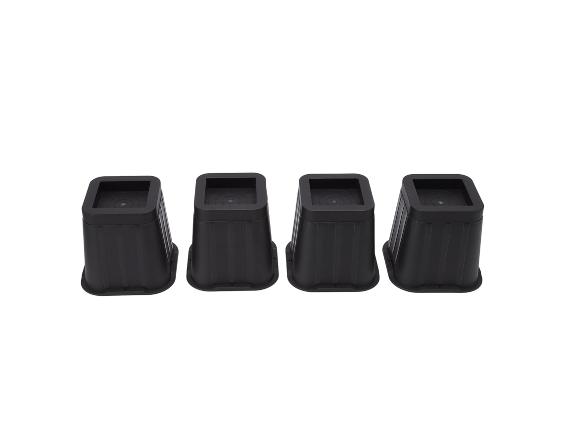 Elevadores De Móveis De 5 Polegadas (vendidos Em Conjuntos De 4, Feitos De Borracha)