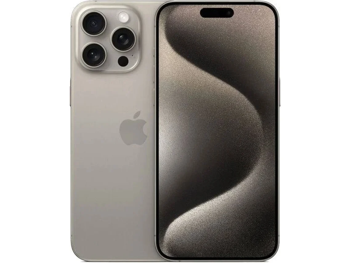 iPhone 15 Pro Max APPLE (Recondicionado Flippers Como Novo - 6.7'' - 256 GB - Titânio Natural)