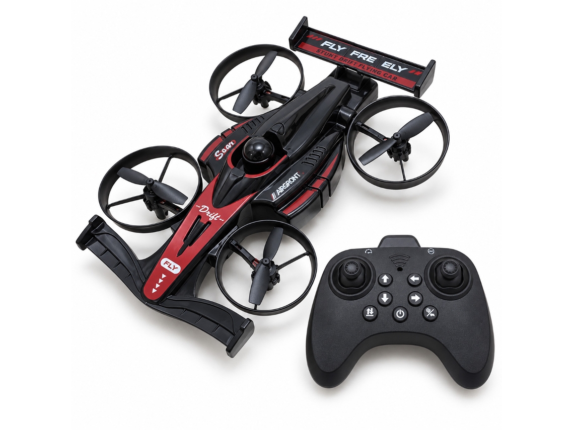 Drone Rc Klack Droncoche 2 Em 1 (carro Voador - 2,4 Ghz - Rotação 360°)
