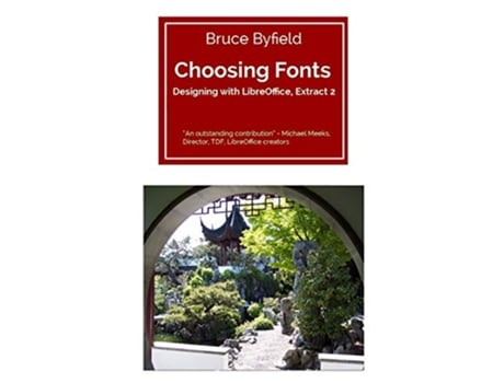 Livro Choosing Fonts de Bruce Byfield (Inglês)