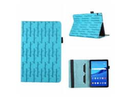 Capa De Couro Com Padrão Bambu Da Sorte Halinuia Para Tablet Huawei Mediapad T5