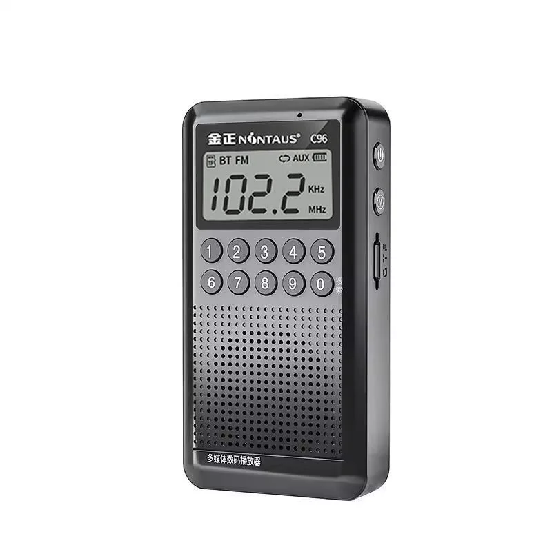 Rádio Banda Completa com Suporte FM, AM e SW, Alarme SOS, Lanterna Led, Bluetooth e Leitor de MP3 MDUG