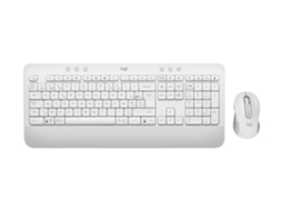 Teclado LOGITECH Signature Mk650 Combo For Business (Wireless - Francês - Branco) + Rato