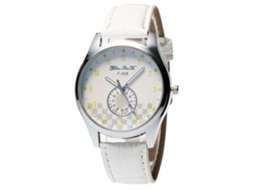 Reloj De Pulsera Unisex Para Hombre Y Mujer Con Cristal De Cuarzo Anti Luz Azul Zhoulianfa Blanco