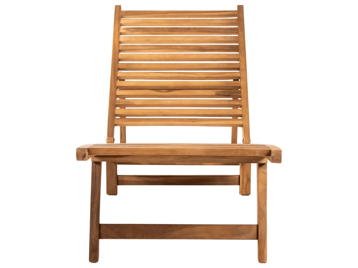 Maison Exclusive - Espreguiçadeira Madeira De Teca Solida