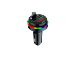 Transmissor Fm Bluetooth 5.0 Veicular, Usb, Carga Rápida, Led
