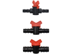Aspersores de Irrigação Jardim 16mm 20mm 25mm Torneira Dn10 Dn15 Dn20 Válvula Corte Água 1 Conector Mangueira