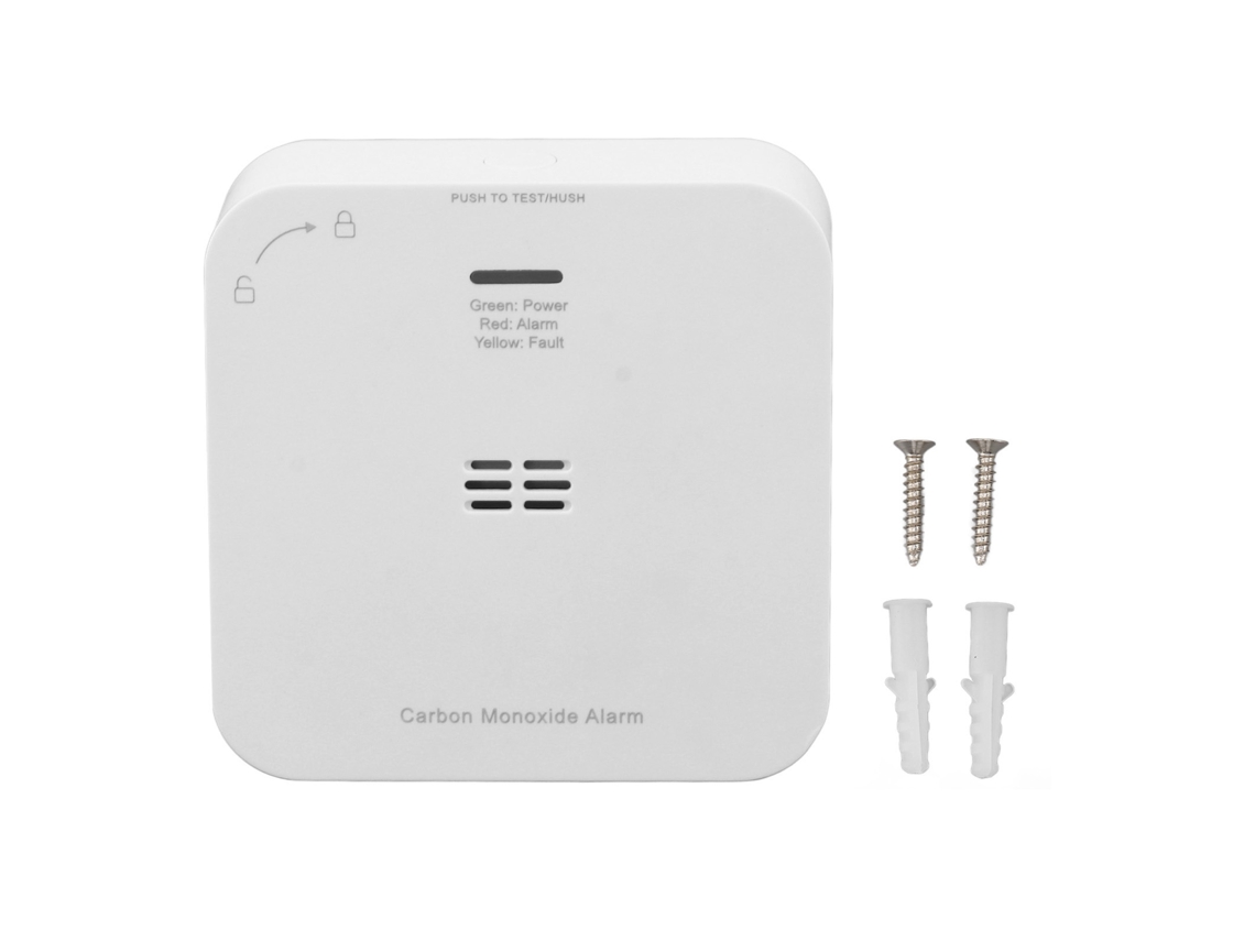 Laxiscreed Detector De Co Smart Zigbee Para Casa, Compatível Com Tuya E App De Monitorização