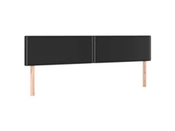 Headboard, Headboards Vidaxl Preto Couro Artificial (180 Cm)