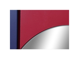 Espelho de Parede Dkd Home Decor Madeira Mdf 2 Pcs 46.5 X 2.5 X 45 Cm
