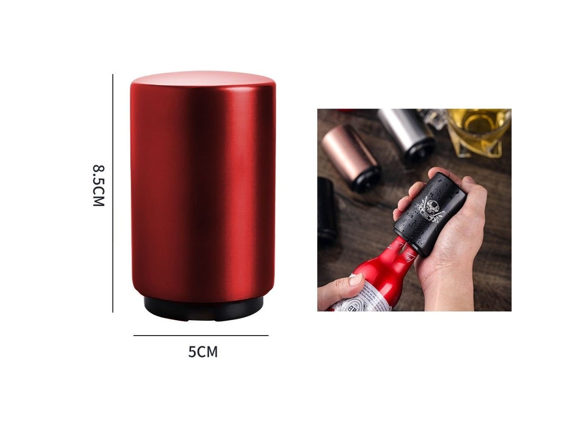 Lurelia Saca-rolhas Elétrico Automático Para Vinho Em Aço Inoxidável