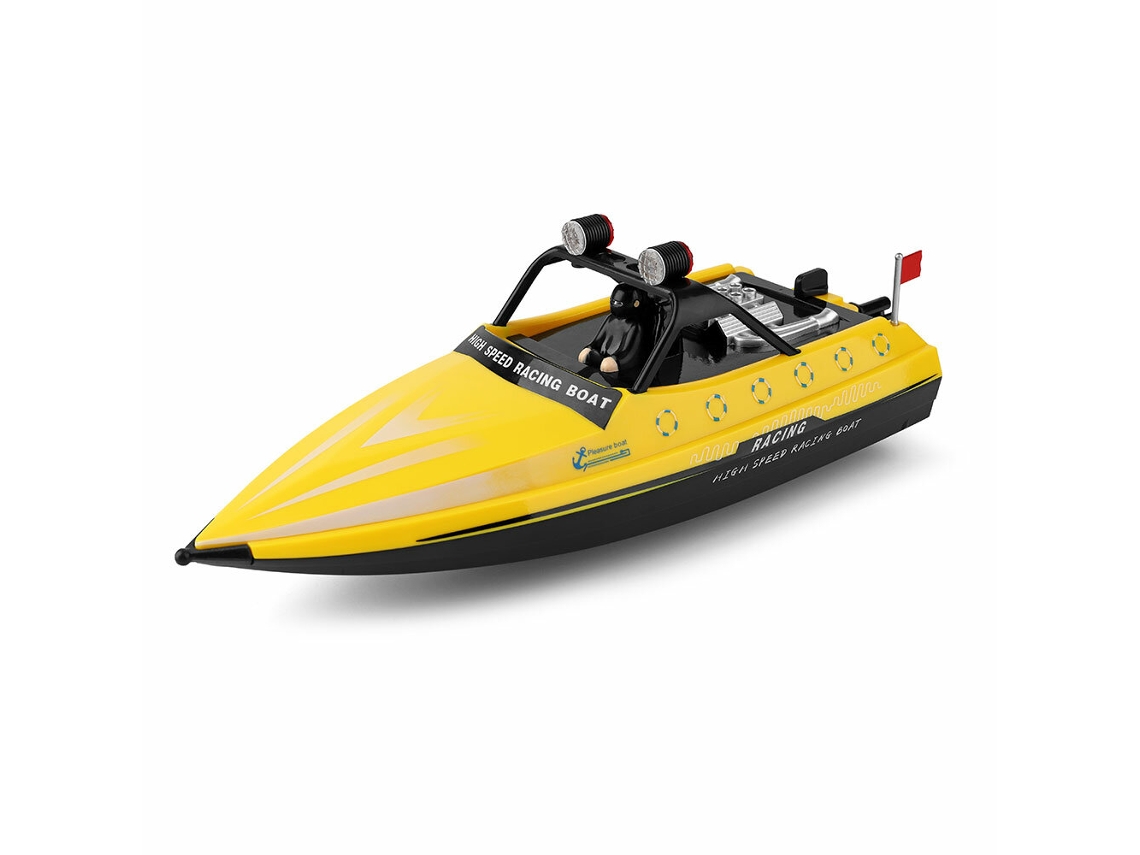 Barco de Corrida Aquático Rc Wltoys Wl917 2.4g 16km/h com Comando À Distância MDUG (vermelho)