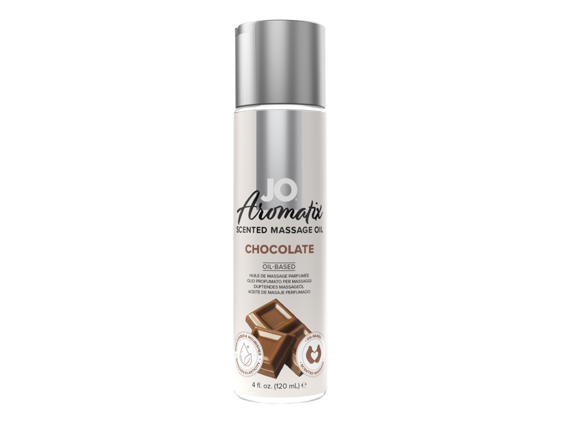 Óleo de Massagem Perfumado Chocolate 120 ml SYSTEM JO