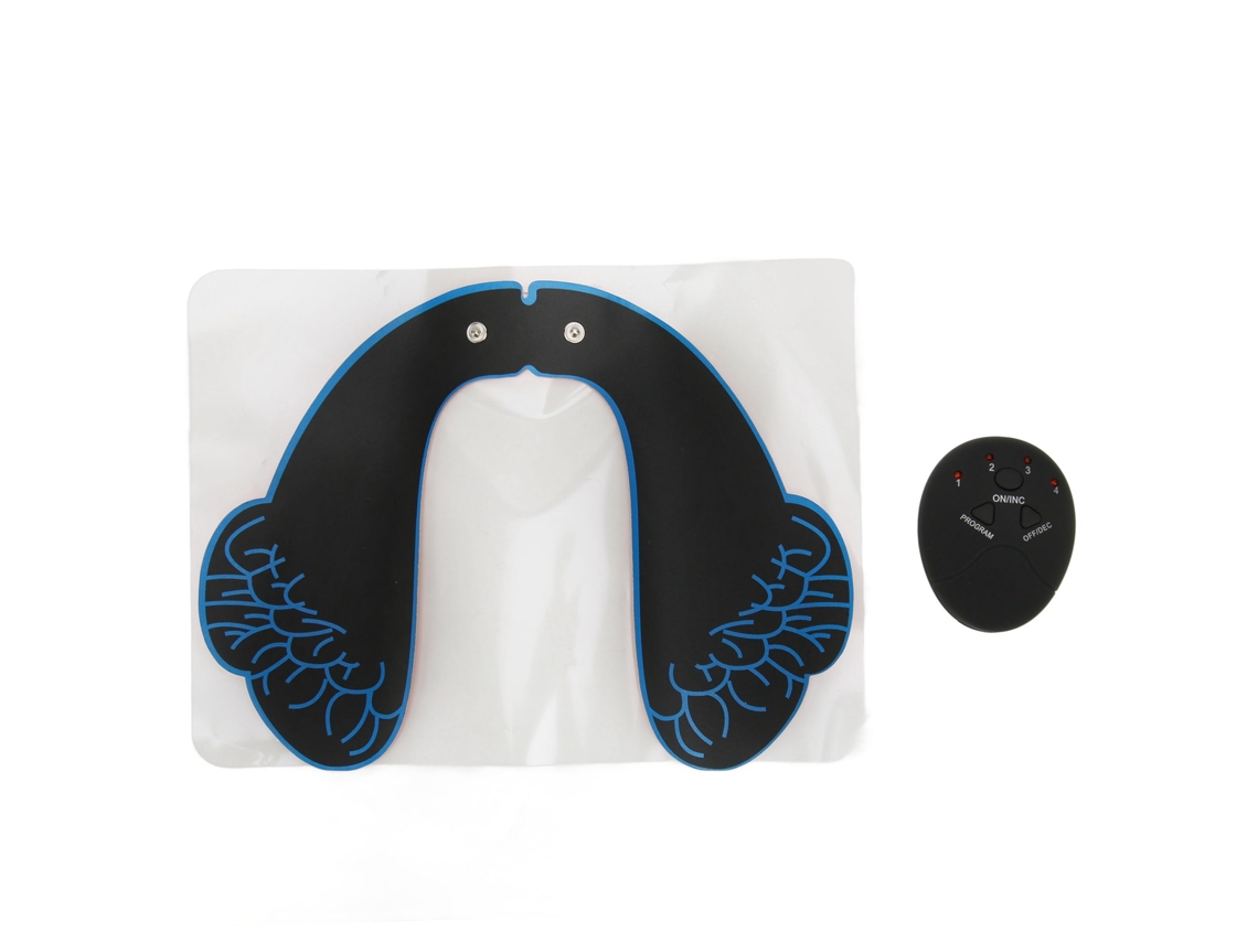 Aparelho elétrico de modelagem e massagem para os quadris com controle remoto