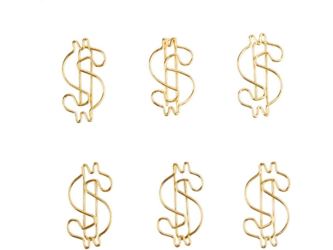Conjunto De 50 Clipes De Papel Para Marcadores De Páginas E Recados Aquaforge