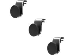 Suporte Magnético Para Celular Veicular De 3 Peças, Textura Fosca Polida, Direção Segura, Design Simples.