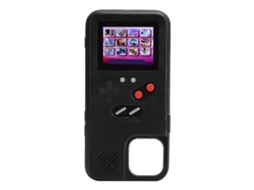 Capa Protetora Retrô 2 Em 1 Para Console De Videogame Portátil, Preta, Para Iphone 12 Pro Ly Ebike