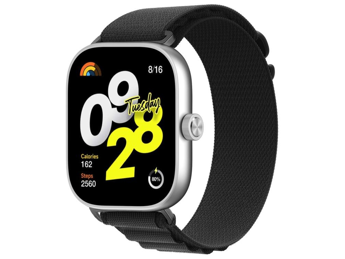Bracelete para Xiaomi Band 9 Pro / 8 Pro Nylon Alpine Loop Preta XIAOMOYU