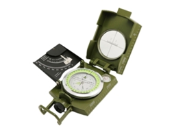 Bússola militar de marcha, profissional, com clinômetro AQUAFORGE