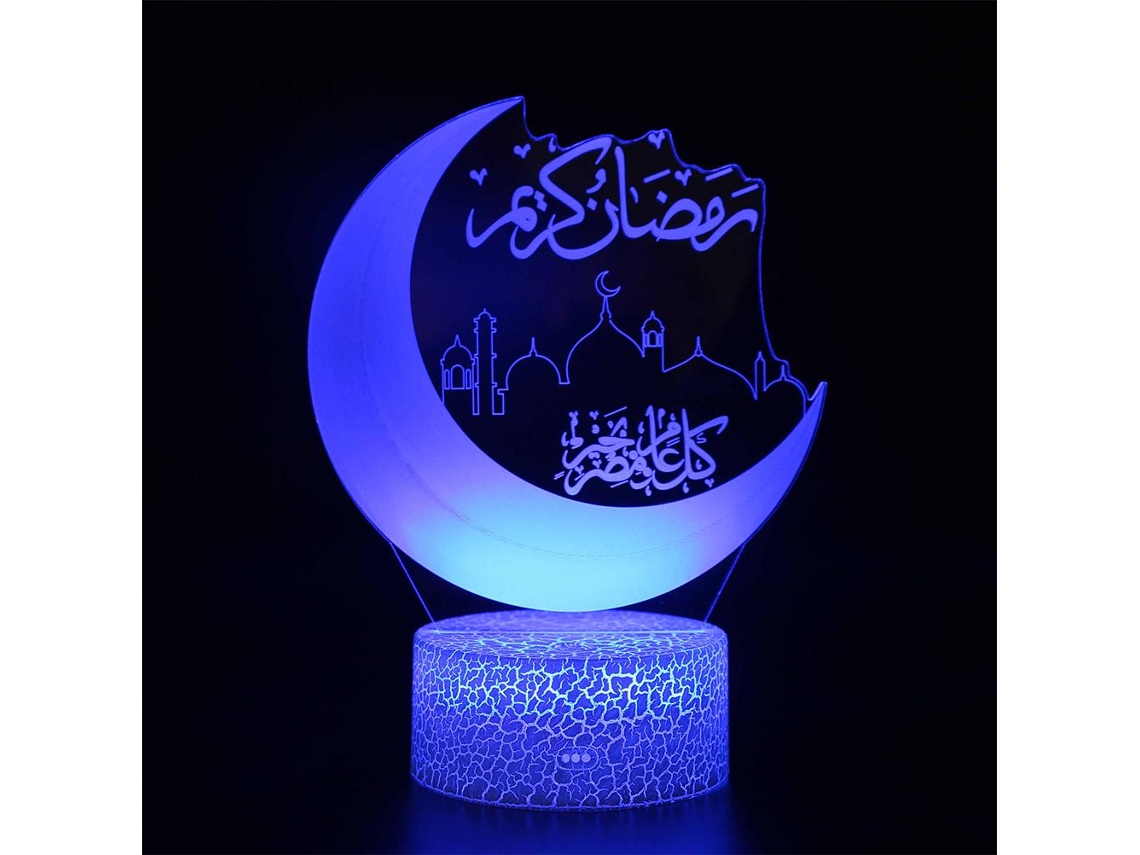 Laxiscreed Luzes Decorativas Ramadan Led 3d Duráveis E Efetivas Para O Ramadã