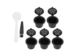 Laxiscreed Cápsulas De Café Reutilizáveis Para Nespresso, Filtros Compatíveis E Recargáveis