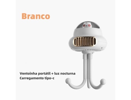 Ventoinha para Carrinho de Bebé Fixa-Se Ao Carrinho Mini Ventoinha Portátil SITAY