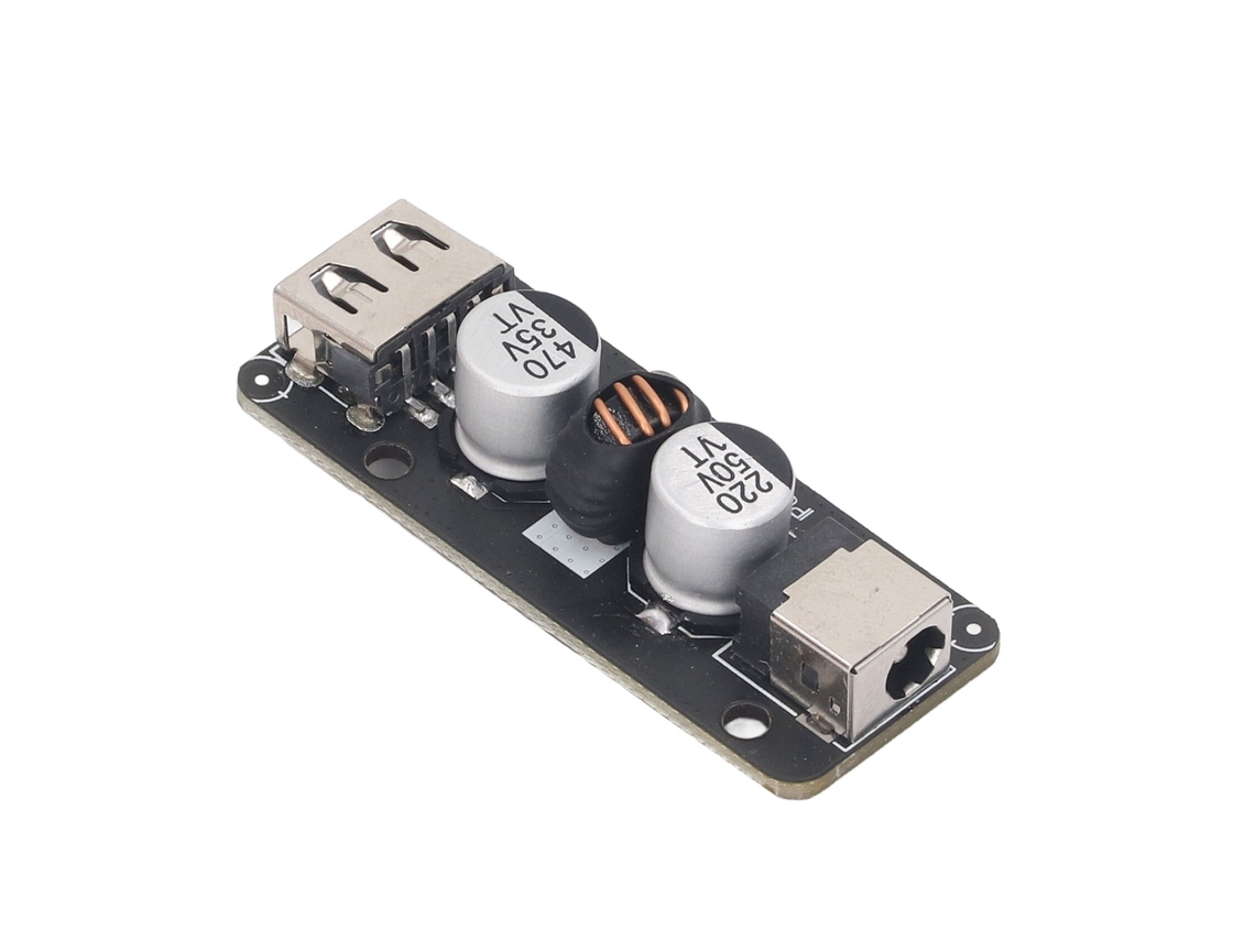 Módulo de Carga Rápida para Móvel Placa de Carga Conversor Buck 10.5‑32v Entrada 3‑20v Saída