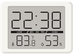 Despertador De Mesa Multifuncional Com Visor Lcd Para Parede, Que Exibe Hora, Data, Temperatura