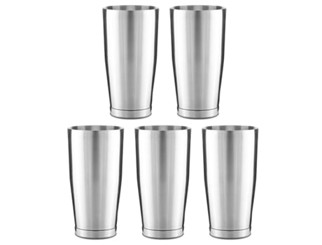 Conjunto De 5 Coqueteleiras Premium Conjunto Profissional De Coqueteleiras Boston. Coqueteleiras De Martini Sem Peso Da Digitallab