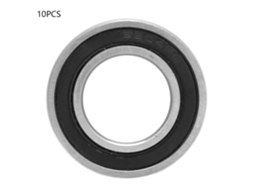 Rolamento De Bola Com Canal Profundo Aço Selado Borracha Dupla 6904-2rs 20x37x9mm 10pcs