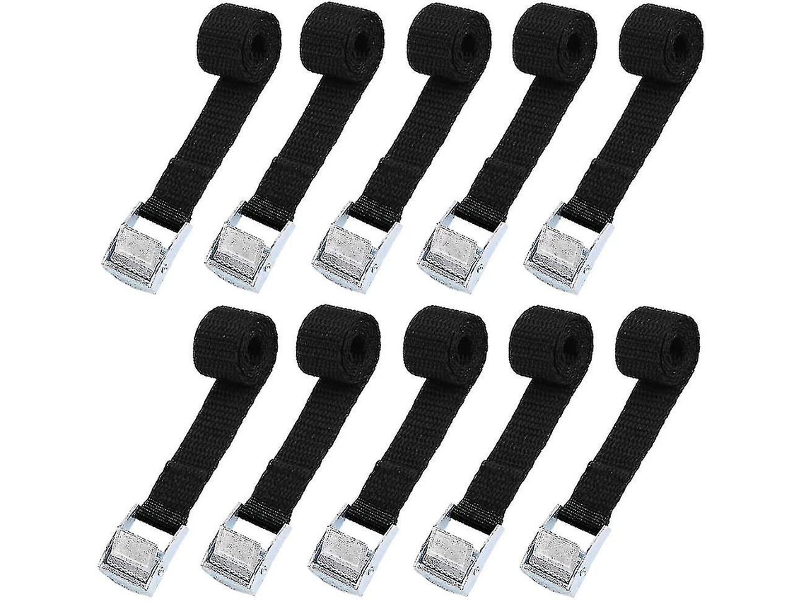 Kit Com 10 Cintas De Amarração 2* 39cm Para Fixação Em Motocicletas/carros/bicicletas. Capacidade Máxima Carga: 500kg