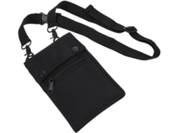 Bolsa Masculina Para Celular, Pequena, De Ombro, Com Compartimento Para Guardar Objetos.