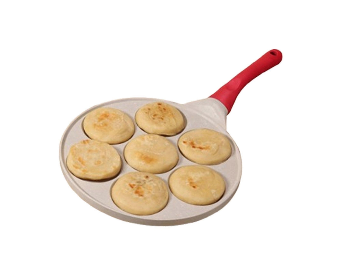 Frigideira Antiaderente Para Ovos Com Superfície De Pedra Natural Para Aquecimento Uniforme, Cozimento Saudável Com Pouco Óleo, Ideal Para Fritar No C