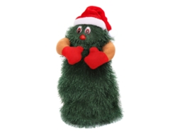 Laxiscreed Árvore De Natal Giratória Elétrica Com Boneco E Vídeo Para Decoração Festiva
