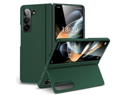 Capa Chrui Para Samsung Galaxy Z Fold 7, Em Resistente A Arranhões Com Suporte (compatível, Verde Escuro)