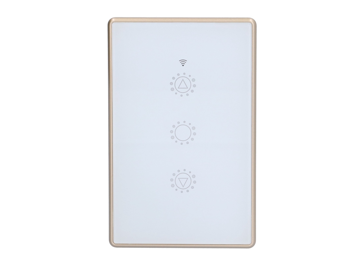 Laxiscreed Interruptor De Cortina Wifi Inteligente Com Controle Remoto E Estrutura De Metal
