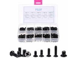 Kit de Parafusos MDUG (500 peças) para reparo de computadores e laptops