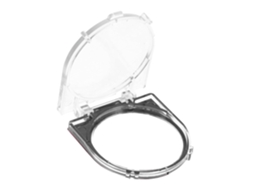 Capa De Plástico Resistente Para Botão Liga/desliga.