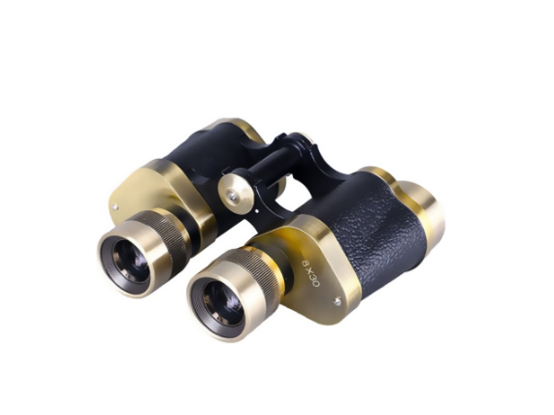 Binóculos Para Adultos 8x30 Bronze Grande Angular Coordenado Para Uso Ao Ar Livre Para Observação De Pássaros Bestvite (bronze)