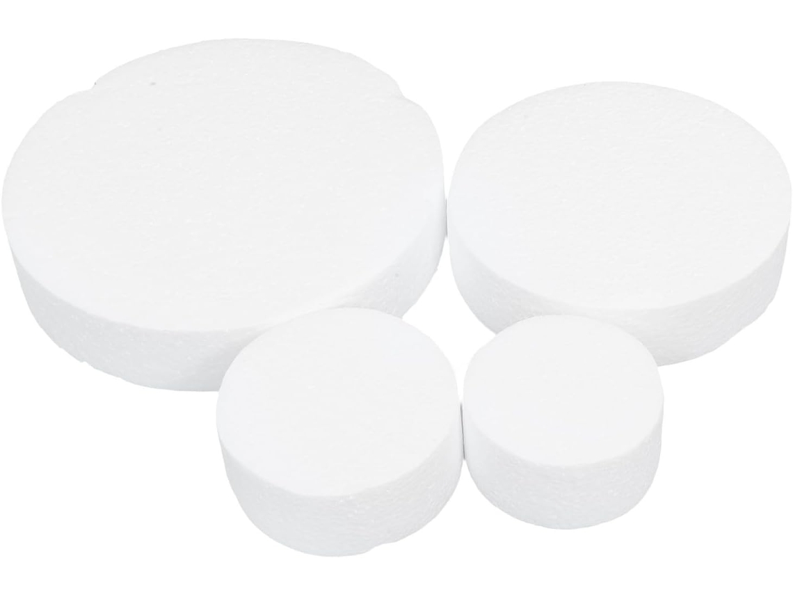 Formas redondas de espuma para decoração de boliche