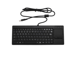 Teclado Mecânico Usb Com Touchpad Ip68 Resistente À Água Hub Mini Com Fio Para Uso Industrial