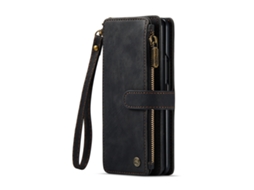 Capa De Celular Carteira De Couro Para Cartõespreto - Iphone 14 Pro Max