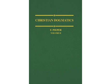 Livro Christian Dogmatics de Francis Pieper (Inglês)