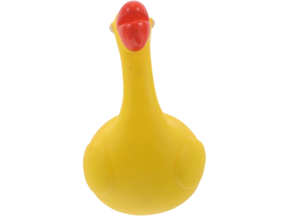 Ganchos De Parede Com Ventosa Em Pvc, Design De Pássaro Amarelo