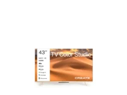 Create - Tv Color Studio - Smart Tv Qled 4k Com Tela Antirreflexo E Moldura Colorida