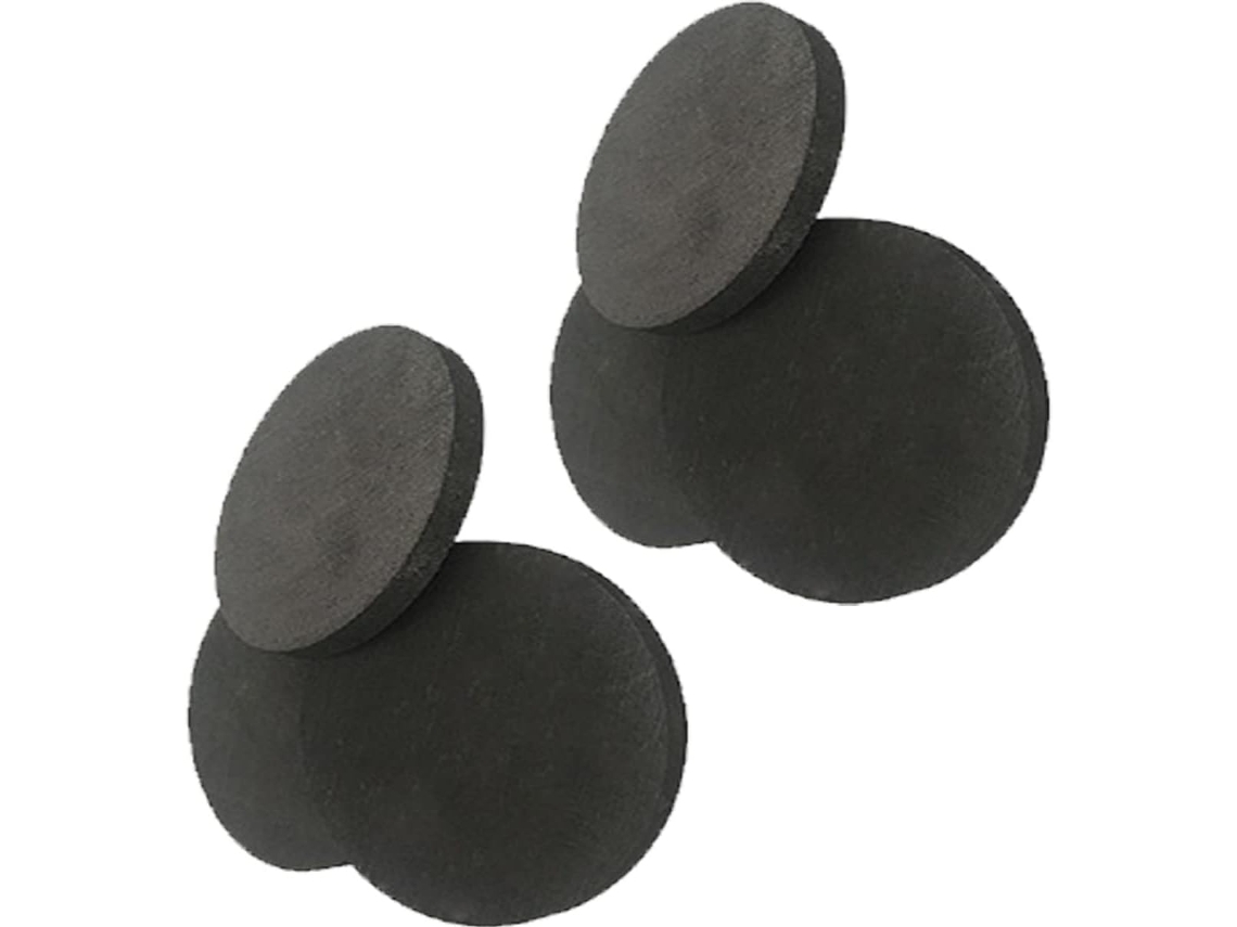 Fireproof Welding Blanket Pad 6pcs Carbon Felt Graphite Sheet For High Temperature Insulation And Conductive 50 * 8mm