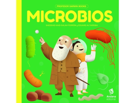 Livro Microbios de Sheddad Kaid-Salah Ferrón (Espanhol)