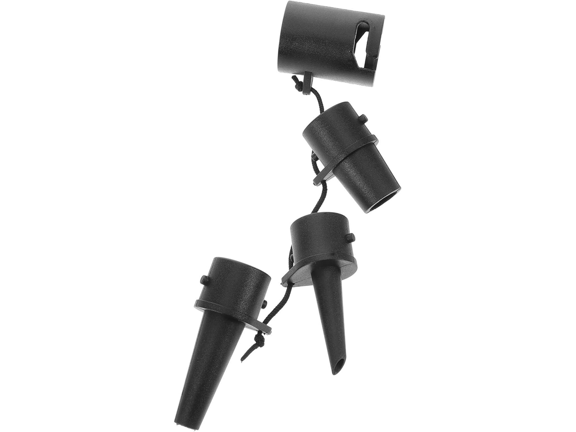 Conjunto de Bicos Adaptadores para Colchões Ar, Acessórios Multifuncionais Plástico Bombas, CHABERLU
